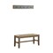 Alaterre Furniture Newport 40" Coat Hook and Rush Seat Bench Set ANNP042471 - alternate 7